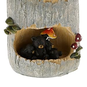 Tinksky Cute Black Bear Flower Sedum Succulent Pot Planter Bonsai Trough Box Plant Bed Home Garden Office Table Decor Tinksky Cute Black Bear Flower Sedum Succulent Pot Planter Bonsai Trough Box Plant Bed Home Garden Office Table Decor