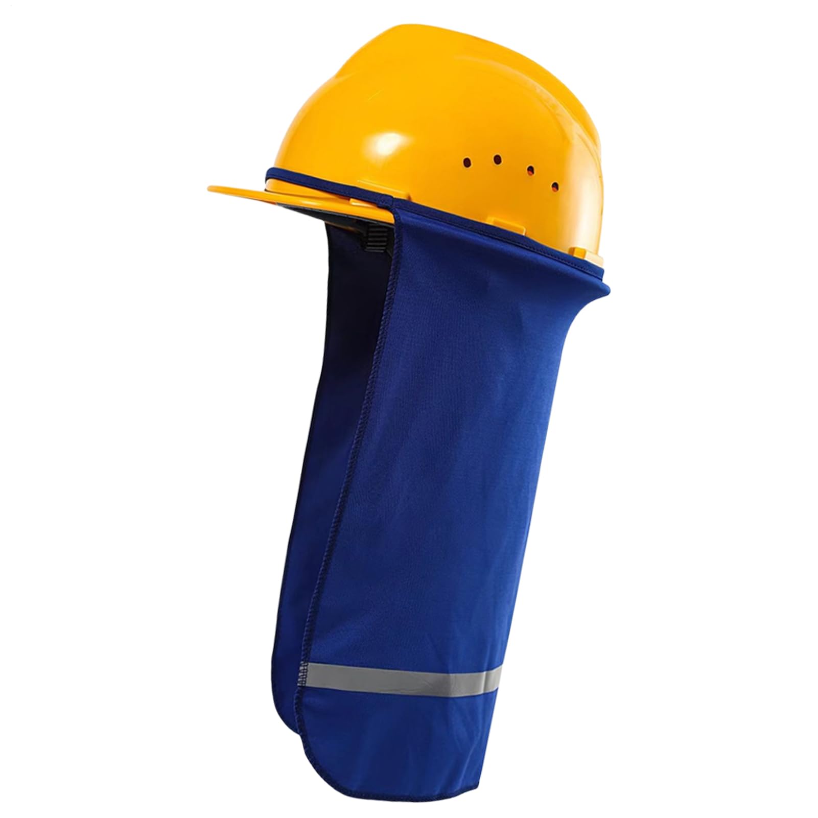 Hardhat Neck Shade - Sicherheitshelm Sonnenschutz | Mesh Neck -Schatten Hoher Sicht, Atmungsaktivem Nackenschutz Mit Haltbarkeit, Sonnenschutz -Hutschatten Für Sommerarbeiten, Dach, Landwirtschaftlich