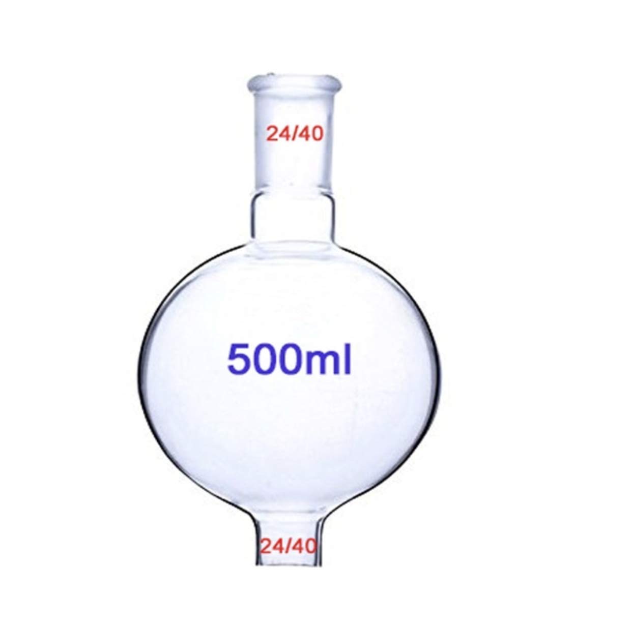 500ml Chemie Labor Glaswaren 24/40 Kit Ätherisches Öl Familie Destillation seinheit lab Glas Kit Wissenschaftliches Experiment Gerät 23pcs Set