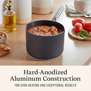 Calphalon® Hard-Anodized Nonstick 10-Piece Cookware Set Calphalon Hard Anodized Nonstick 10 Piece Cookware Set