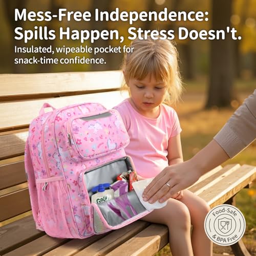 BrainyBees Unicorn Kids Backpack