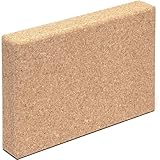 Go4Cork Cork Yoga Block for Yoga, Pilates & Meditation | Non-Slip, Hypoallergenic, Sustainable, Non-Toxic Yoga Block