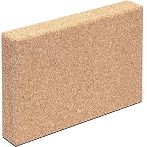 Go4Cork Cork Yoga Block for Yoga, Pilates & Meditation | Non-Slip, Hypoallergenic, Sustainable, Non-Toxic Yoga Block