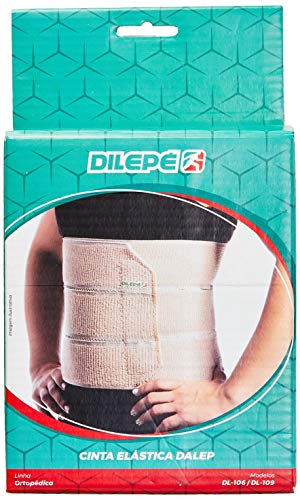 Cinta Elástica Dalep - 4 Painéis (Gomos) para pós-operatório de cesárea, hérnias, rins, vesículas, c