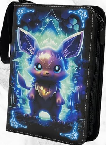 Card Binder for Lovers | Holds 638 Cards | Trading Binder with 9 Side Loaded Pockets | Book Holder for Trading Cards - Great Gifts for Kids, Boys, Girls