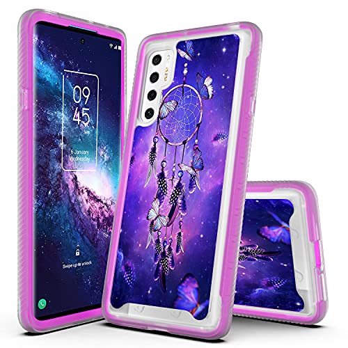 Coque TCL 20 Pro 5G protection rigide motif graphique attrape-rêve