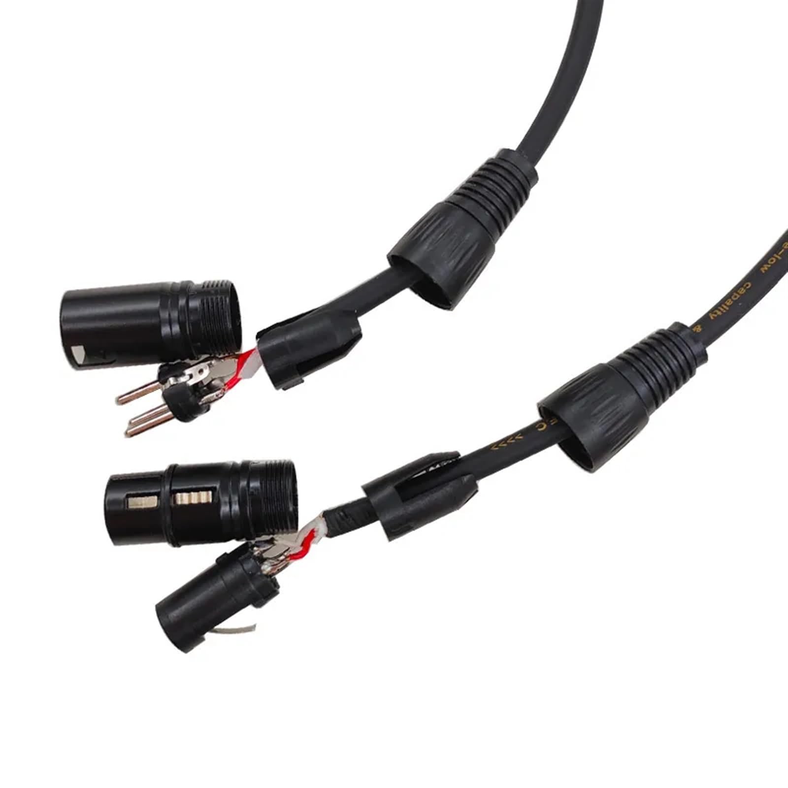 5M DMX512 kabel XLR męski na żeński M/F OFC kabel audio ekranowany do miksera mikrofonowego