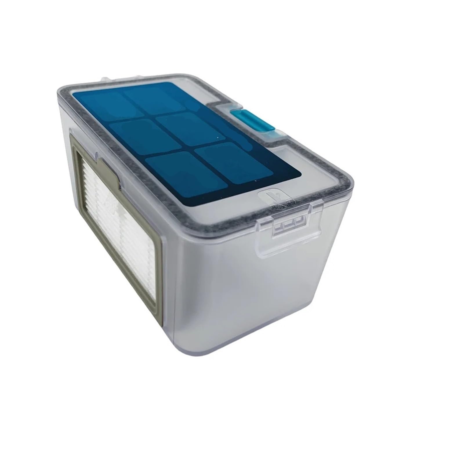 MDLGUSLFHEI Robot Cleaner Dust Box，Compatible For Cecotec，Conga 999/Kabum Smart 100/Teendow BR151/ONSON BR150/BR151/MANVINS G20 Robot Parts