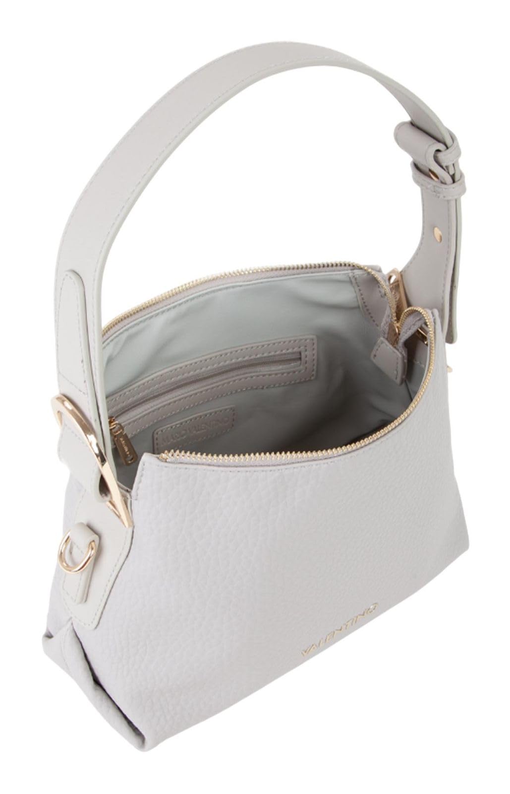 VALENTINO bolso de hombro bolso bandolera Sottospalla Shoulder Bag Ghiaccio gris claro