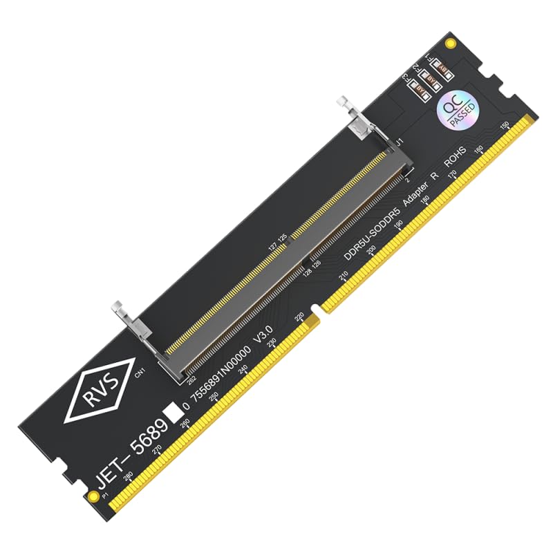 Adaptador DDR5 RAM de portátil SO-DIMM a escritorio U-DIMM LeHang