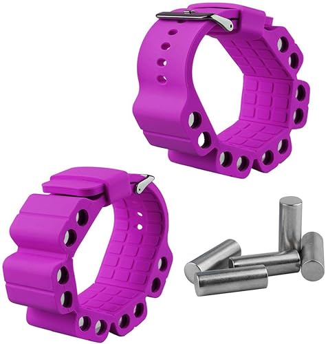 Miniatura 9 de 2 unidades de pesas ajustables para muñeca y tobillo, pulseras para ejercicio, trotar, yoga, gimnasia, aeróbicos, pilates Negro