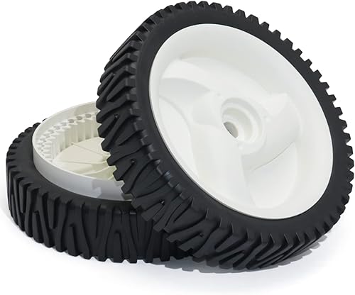 Miniatura 6 de 532403111 Husqvarna - Juego de 2 ruedas autopropulsadas para cortacésped de 8 pulgadas, color blanco