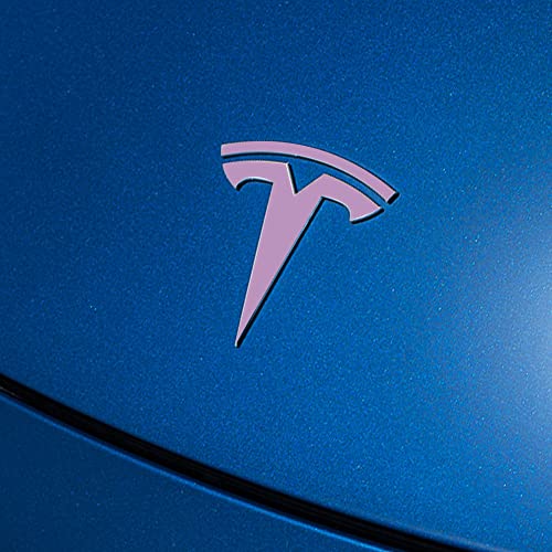 Image of IPG Compatible with Model Y Decal (8 Logo Set) Stickers Set Personalize Your Vehicle (Gloss Lilac)