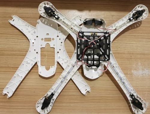 MJX X101 RC Quadcopter Drone rc Helicopter top Cabinet X101-05 + Lower Cabinet X101-22 Spare Parts - (Color: 1set)