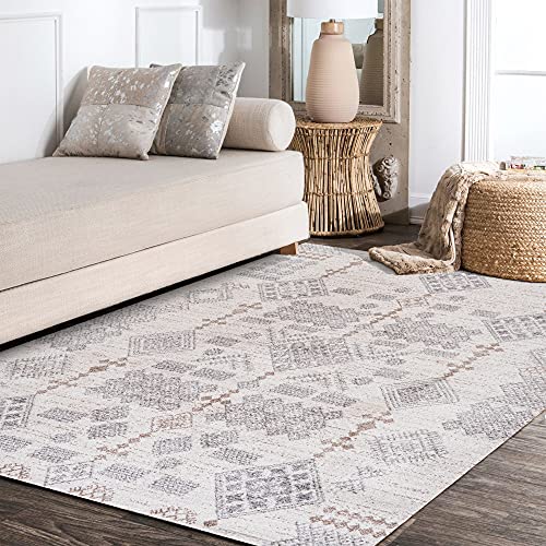 Tapete JONATHAN Y Bhalil Berber Beige/Gris 8x10 miniatura 6