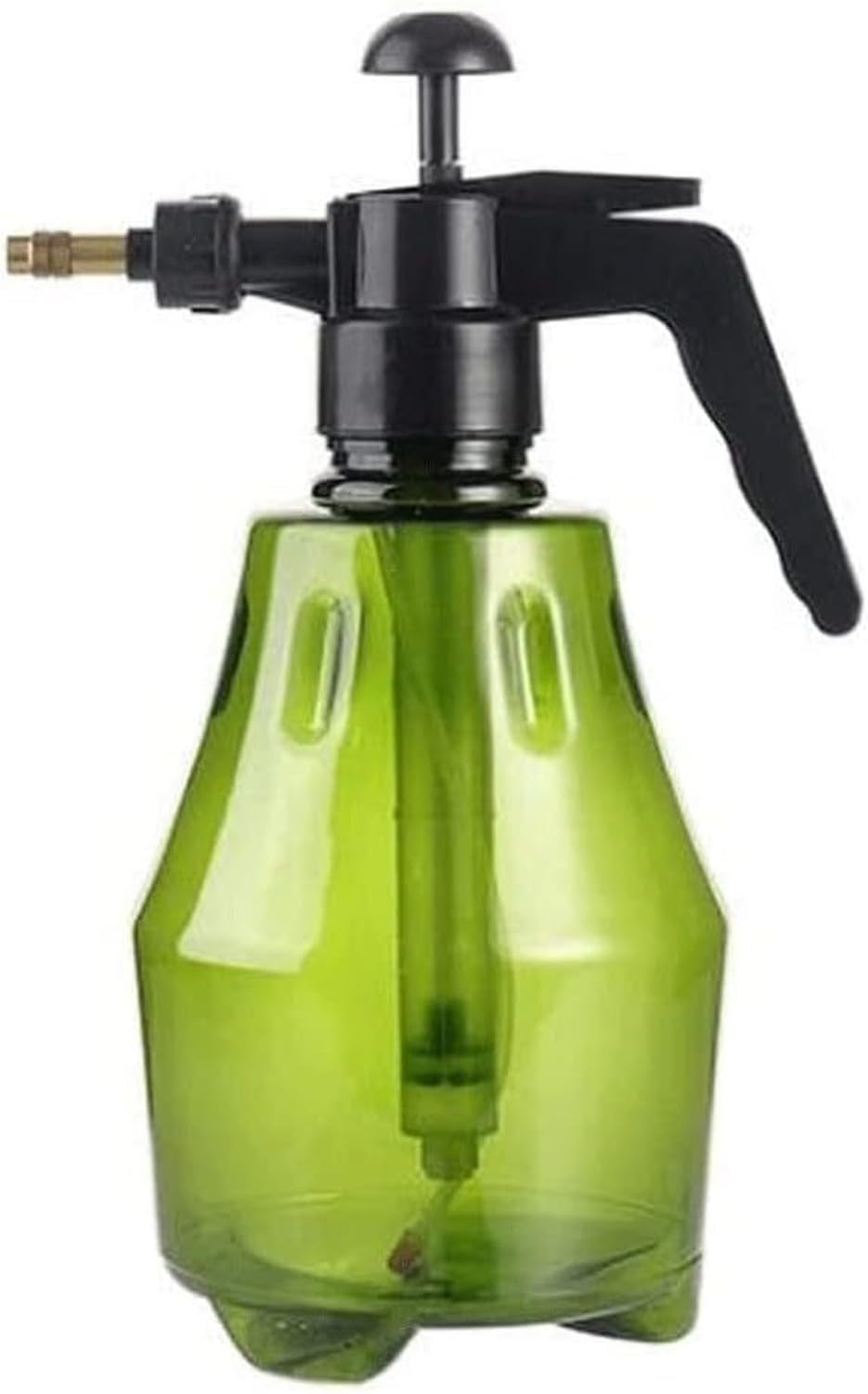 XIUNYIE Portable Houseplant Watering Can Sprinkling Can Pressure Garden Spray Bottle Kettle with Adjustable Nozzle One-Handed Operation for Plant Flowers Irrigation Bon, GREEN, 30cm
