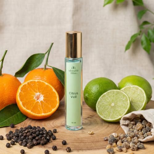Image of Citrus Veil Eau De Parfum 15ML | Luxury Fragrance With Fresh Citrus For Women | Cruelty-Free Fragrance | Long-Lasting | Luxury Gift For Her | Perfect for Day, Office & Evning Dates