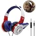 Produktbild Kinder Kopfhörer, VCOM Verstellbare Over Ear Mädchen Jungen Kinder Kopfhörer kindgerechten Roboter Design Headsets mit Lautstärke Begrenzender für iPhone iPad Computers PC Laptop Kindle Tablets-Blau