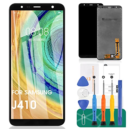 pour Samsung Galaxy J6 Plus J610 / J4 Core J410 / J4 Plus J415 2018 Écran de Remplacement LCD Display Touch Sensor Digitizer Repair Kits (Black,Without Frame)