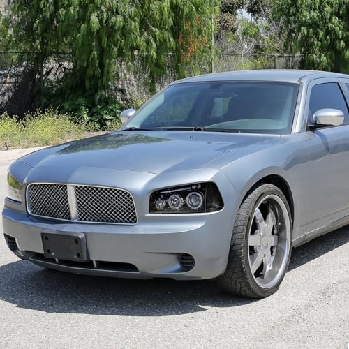 SPEC-D LED Halo Projector Headlights for 2006-2010 Dodge Charger - Image 3