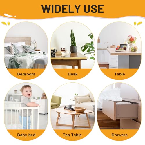 Image of Baby Proofing Clear Edge Protector Strip, 6.6FT Furniture Corner Guard & Edge Safety Bumpers,Soft Corner Protectors with Strong Adhesion