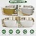 WEYSTOM Tub and Tile Refinishing Kit — Tile & Bathtub Paint, 35oz(1KG) White DIY Sink, Bathtub, and Countertop Reglazing Coating Kit, Odorless & No-Peel with Tools