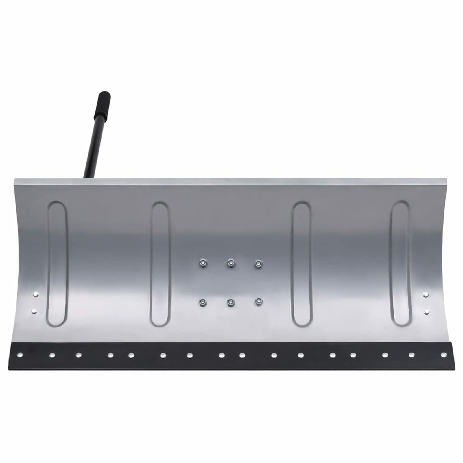 Gecheer Schneeschild für Rasentraktor Rasenmäher mit Adapter Räumschild Schneepflug Schneeschieber 3 Winkeleinstellungen 100cm