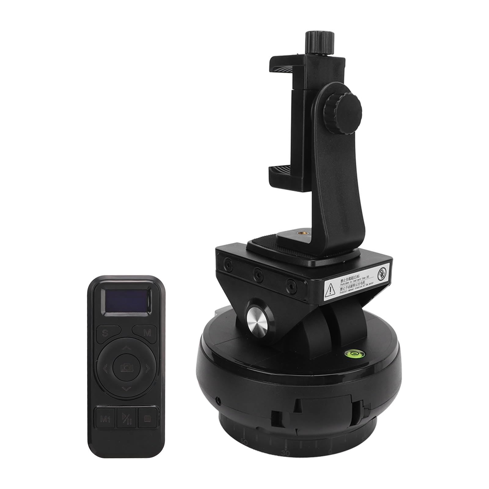 XUMIUZIY Testa Motorizzata Pan Tilt per Fotocamera e Telefono con