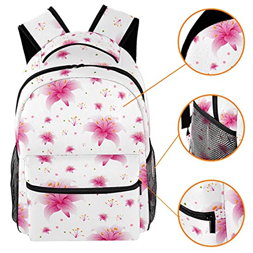 Sac à dos de voyage campus à fleurs pour vos escapades de week-end - 3