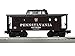 Lionel Pennsylvania Flyer LionChief 0-8-0 Freight Set with Bluetooth Capability, Electric O Gauge Model Train Set with Remote