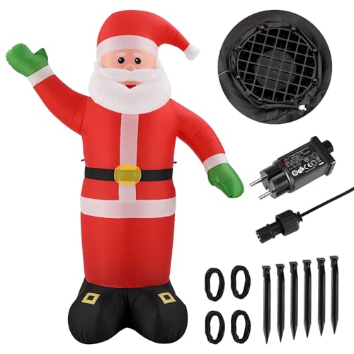 Juskys XXL Weihnachtsmann 250 cm