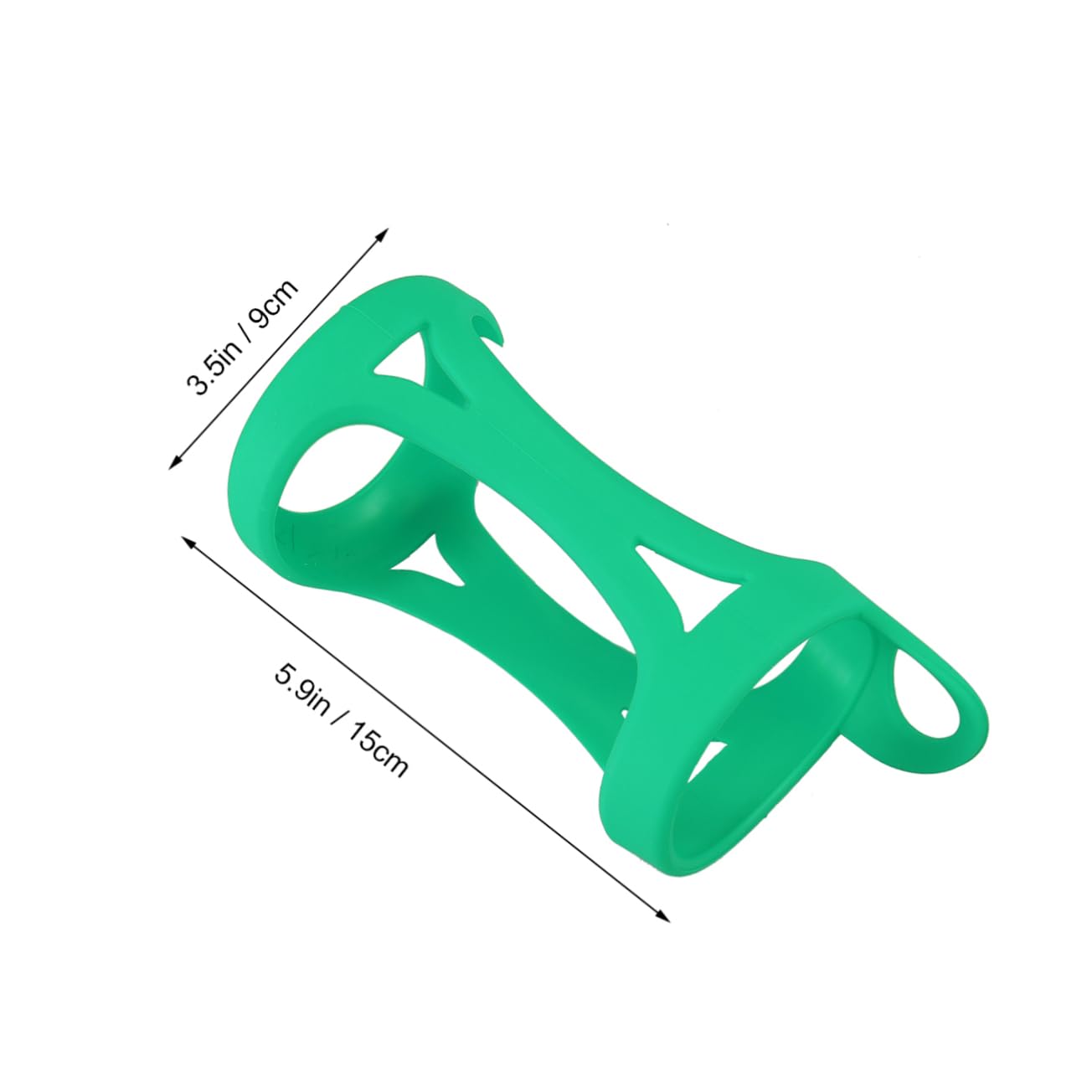 DIYEAH Premium Silicone Box Bag for Speaker Flexible Travel Carry Pouch Sleeve Impact Resistant Protective Case Green