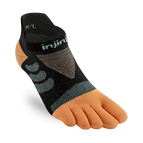 Injinji Ultra Run No Show Women (X-SMALL/SMALL (UK 3-6.5), Tide) Cover