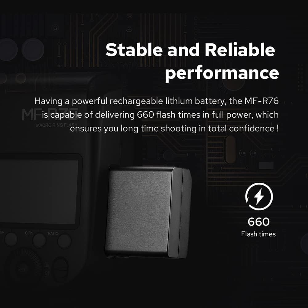 GODOX Flash annulaire Macro MF-R76