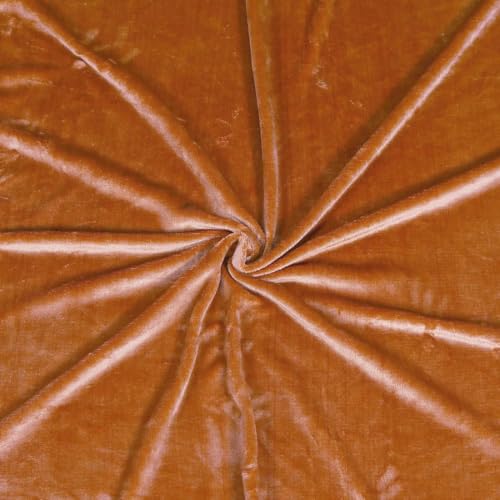 Image of RD TREND Presents Velvet 250 GSM Pillow Cover Set of 2 with Zipper,Size -18 inch x 28 inch Inches (45x71 Cm) (Mustard)