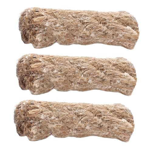OSOLADY Jute Rope Fire Igniters 3pcs Fire Starter Ropes for Camping Grill Stove