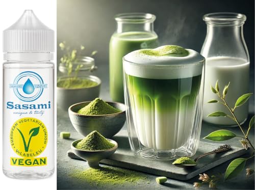 Matcha Latte arôme concentré Sasami - Créez votre pause e-liquide gourmande et Vegan en 100 ml
