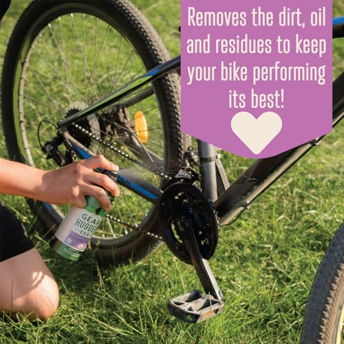 Image of Gear Hugger - Dry Lube and Degreaser - Eco-Friendly & Long-Lasting Bike Chain Cleaner - Plant-Based Bike Lubricant, No Petroleum, No PTFE