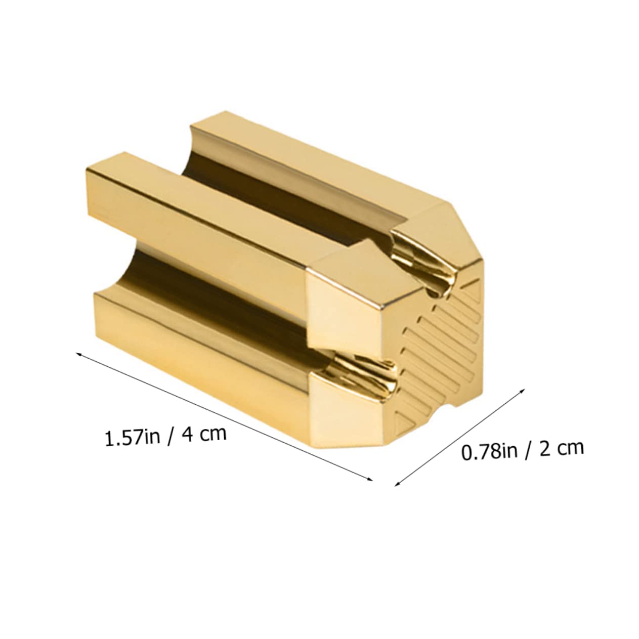 CALLARON Professional 4-sided Eyebrow Pencil Sharpener Jumbo Pencil Cutter Safe for Wood