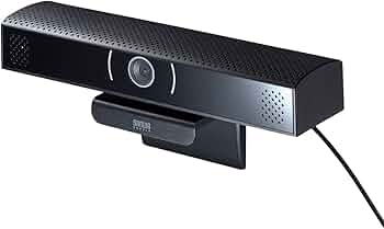 カメラ　スピーカー付　デスクトップ　パソコン Amazon.co.jp: サンワサプライ WEBカメラ スピーカー内蔵 USB A接続 80
