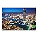 Produktbild Vliestapete - Dubai Marina - Fototapete Breit Vlies Tapete Wandtapete Wandbild Foto 3D Fototapete, Größe HxB: 255cm x 384cm