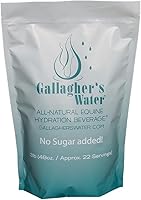 Vista 1 de GALLAGHER'S WATER Bebida de hidratación equina totalmente natural, mezcla de polvo para mejorar el sabor natural con electrolitos y oligominerales