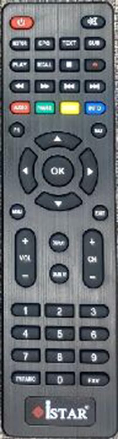 General Replacement Remote Control Fit for Zeed222 Zeed333 A8500 Plus A8000 Plus A9700 Plus A9000 Plus 6500 1600 Plus for Istar TV