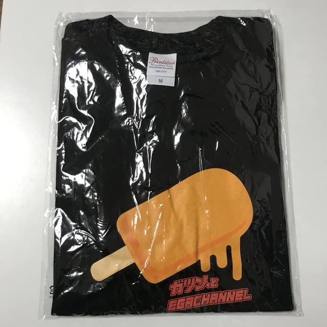 Amazon.co.jp: エガちゃんねる×ガツン、と限定コラボTシャツ M