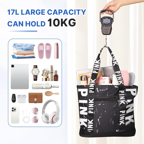 Travel Tote Bag for Women, Large Waterproof Beach Bag for Daily4