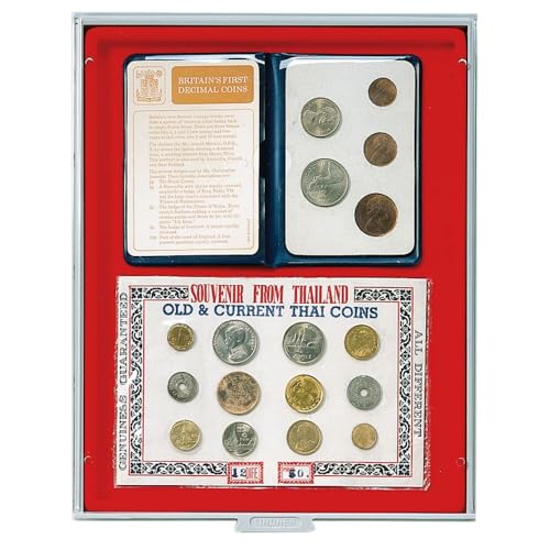 Box Monnaies Standard LINDNER pour organiser de grands objets de collection sans alvéoles