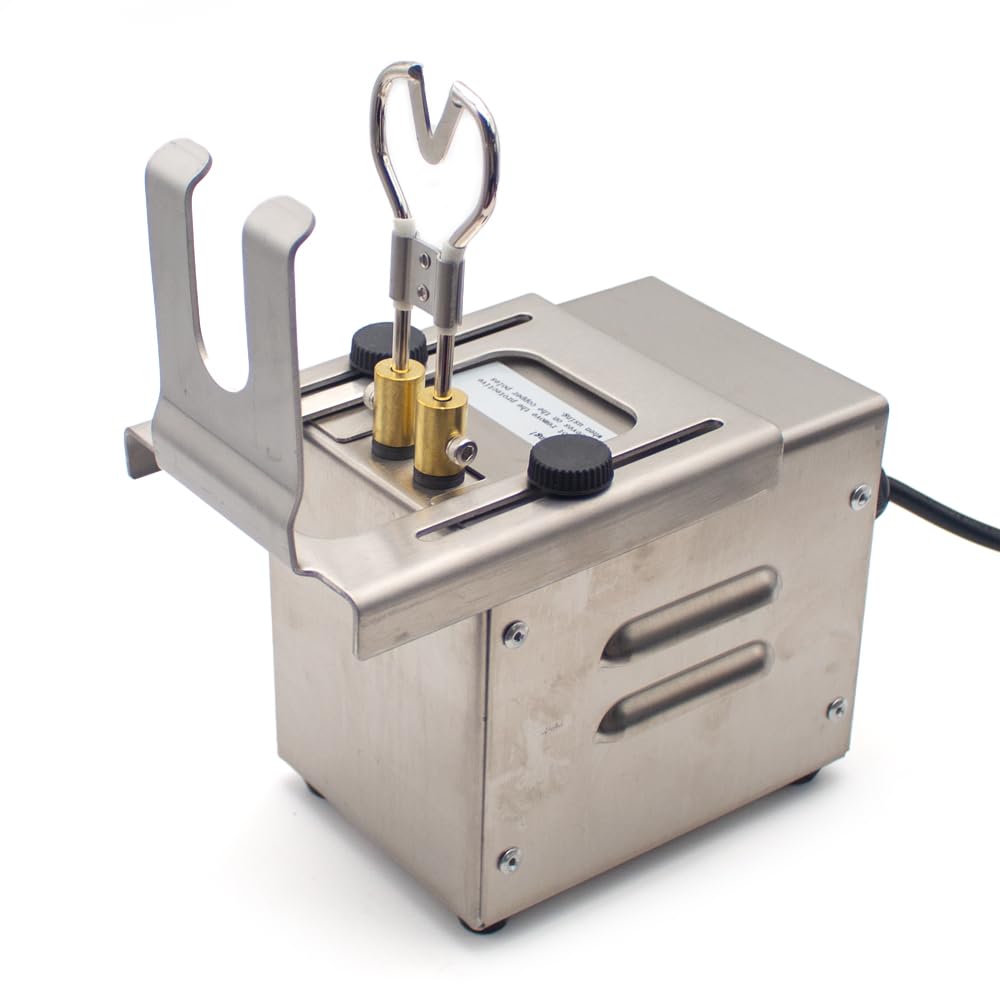 Toplionace Ferro Elettrico per il Taglio della Coda Dei Suinetti AC 220V 600°c Taglio Istantaneo Senza Sangue Lunghezza Regolabile Strumento Riscaldante da Tavolo