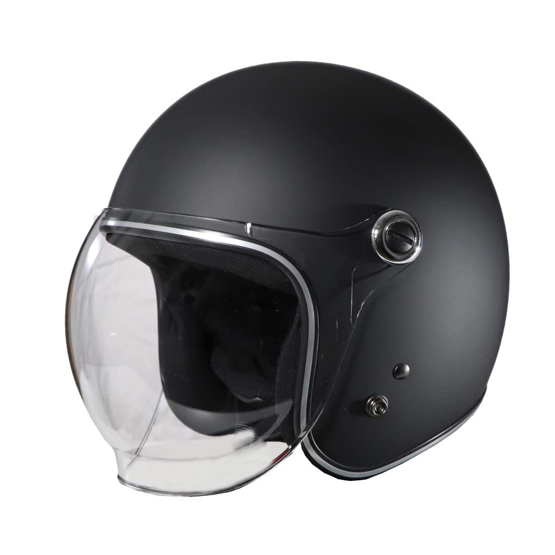 Moto Baseジェットタイプヘルメット　マッドブラック Moto Baseジェットタイプヘルメット マッドブラック 【公式通販】