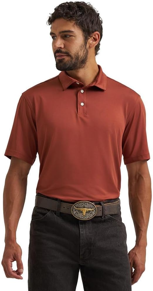 Wrangler Men's ATG Sequoia Performance Polo