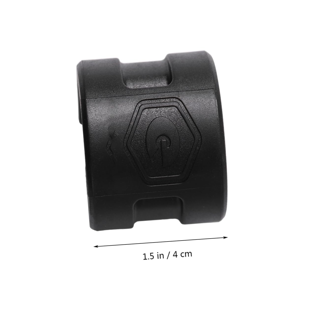 NAMOARLY 4Pcs Black Rear Fork Chain Protector Collision Rubber Protective Rings for Mountain Bike Equipment Durable and Lightweight for Hard Tail Bikes